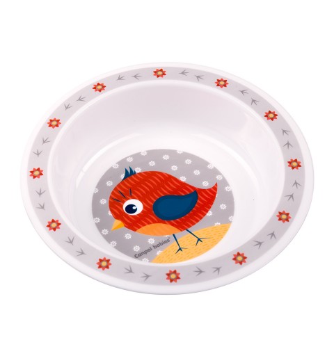 Canpol babies - miska 270ml CUTE ANIMALS | 4/412 Red